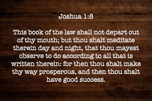 Joshua 1 8 WD2